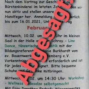 ABGESAGT! – „Workshop – Wellness Badesalze selbstgemacht“