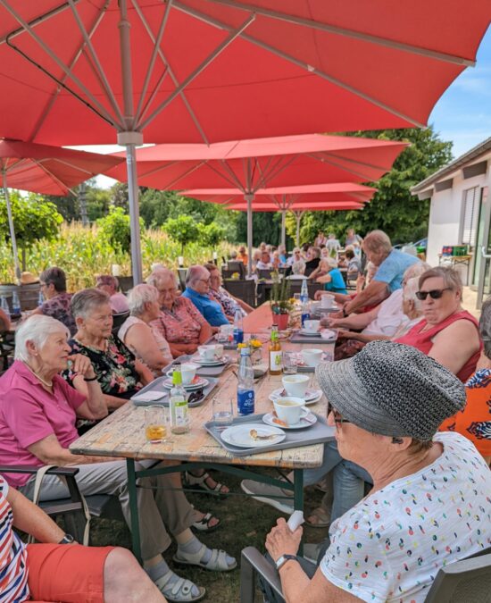 Rückblick – gemütliches Beisammensein bei der WG in Marbach