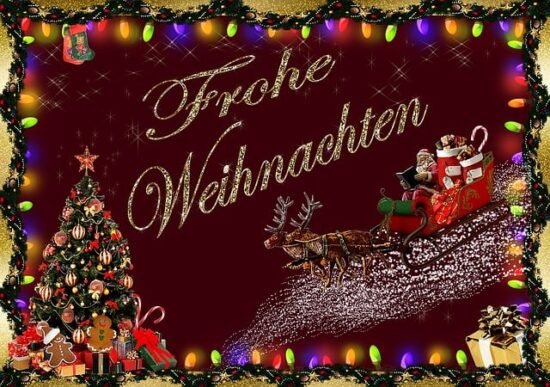 Frohe Weihnachten