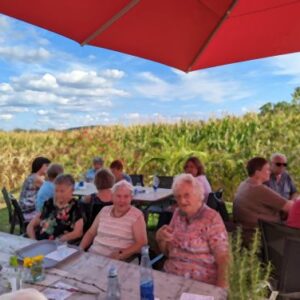 Gemütlicher Nachmittag bei den Weingärtnern in Marbach