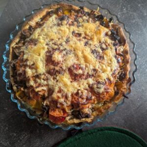 Blätterteig – Hackfleisch – Auflauf
