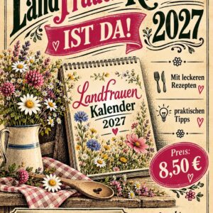 Der LandFrauenkalender 2027 ist da!