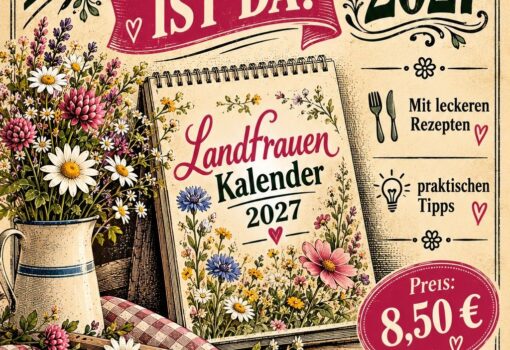 Der LandFrauenkalender 2027 ist da!